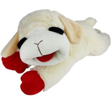Jumbo Lamb Chop Plush Dog Toy
